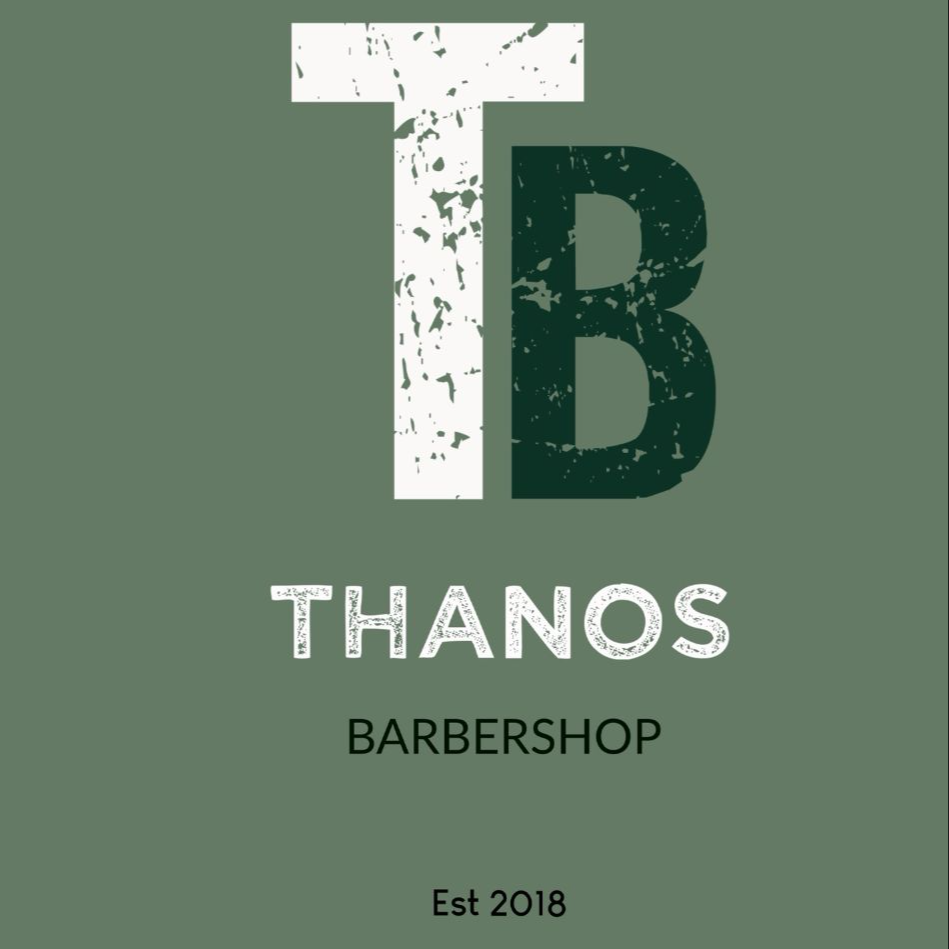 THANOS BARBERSHOP ANTIKYRA logo